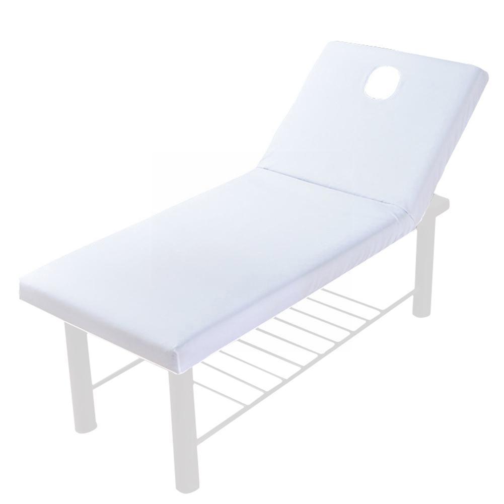 Mesa de masaje de Color puro, sábana ajustable elástica para masaje completo, Spa, banda de goma para cama, cubierta con orificio, cubierta para la cara, tratamiento del aliento W Z2j8