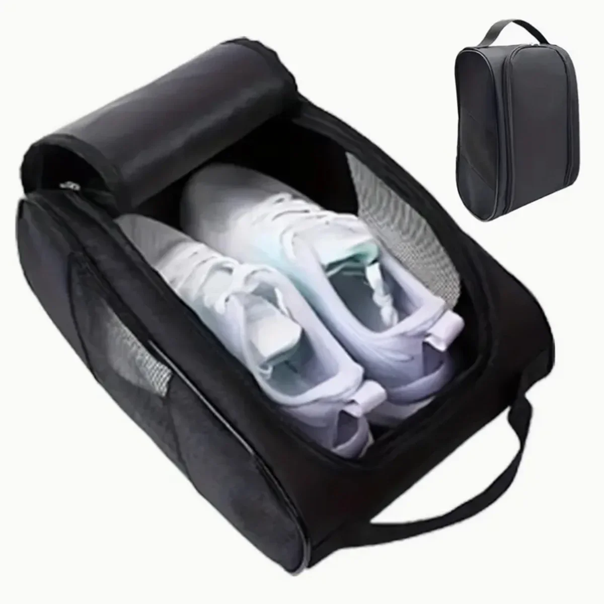 Bolsa de zapatos de Golf portátil, bolsas porta zapatos de tela Oxford, bolso de Golf ligero transpirable, bolsa de zapatos de tenis de fútbol a prueba de polvo