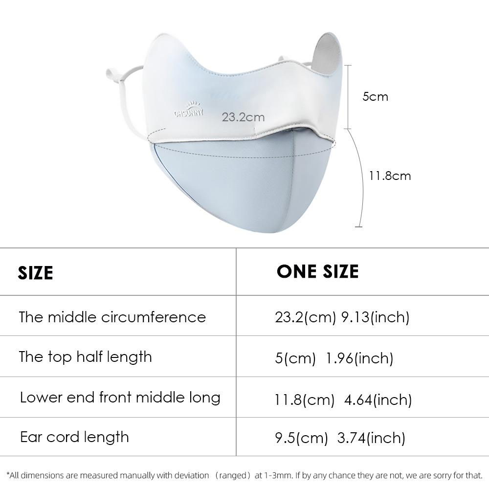 Ohsunny-女性用オープンノーズデザインフェイスカバー、日焼け止め、アンチUV、upf2000、目の保護、屋外、夏、新しい、2022