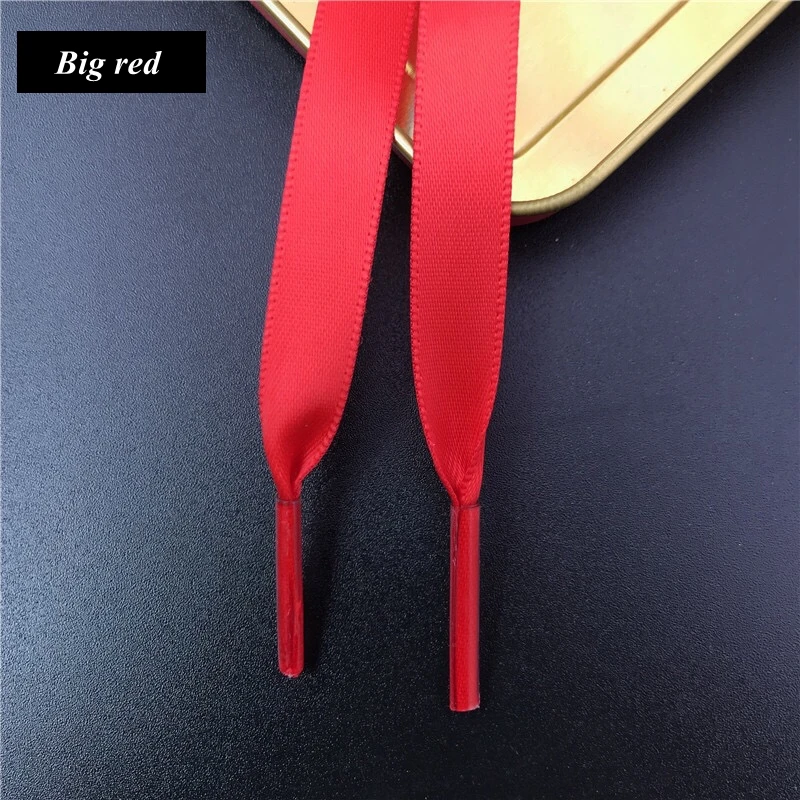 Lụa Dây Giày Nơ Phẳng Dây Giày Dành Cho Nữ Dây Giày Bốt Thắt Dây Dành Cho Giày Nam Nữ 1CM Chiều Rộng Giày ren 1