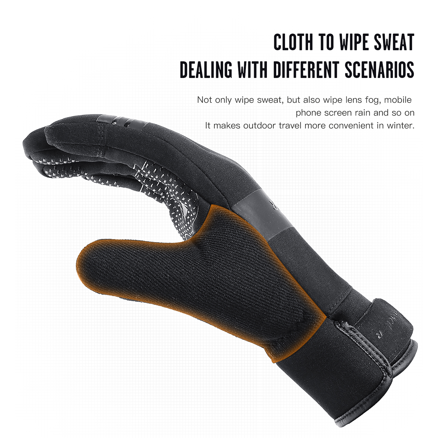 Guantes de Ciclismo de Invierno al aire libre, guantes de motocicleta con pantalla táctil, a prueba de viento, deportes, equitación, esquí, impermeables, 3M, guantes para correr