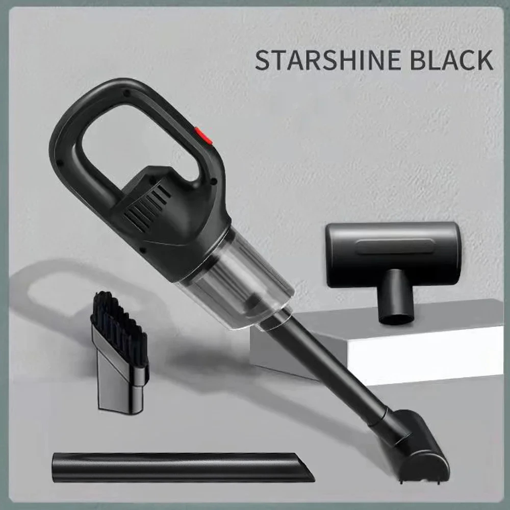Kabelloser Handstaubsauger, kabelloser, aufladbarer Auto-Staubsauger für Zuhause, Auto und Haustiere, Mini-Staubsauger 50000 Pa