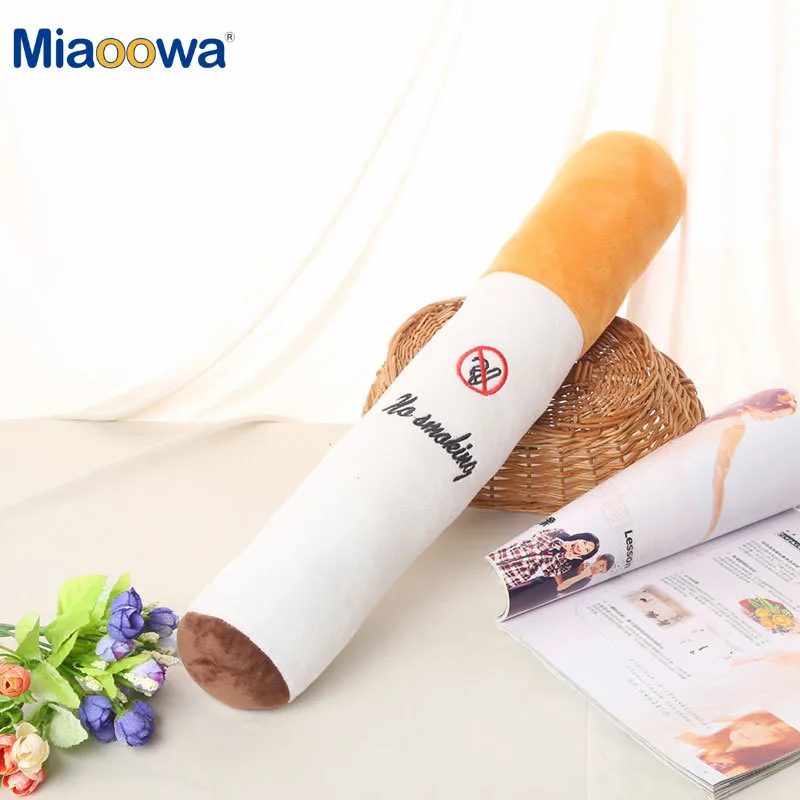 30-110 ซม.สูบบุหรี่ทรงกระบอก Sleeping บุหรี่หมอน Smulation Plush ของเล่นแฟชั่นของขวัญวันเกิดเพื่อน