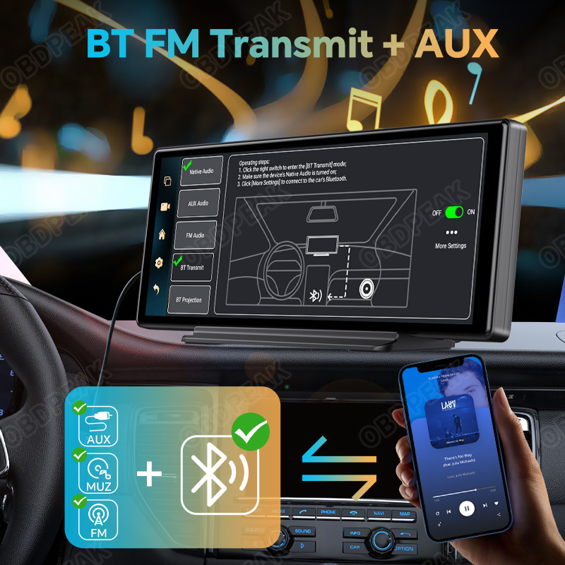 K50 4G + 64G 10,26 4G Android 13 AI pantalla navegación GPS Carplay Android AUTO lente Dual Dash Cam espejo retrovisor grabadora de vídeo
