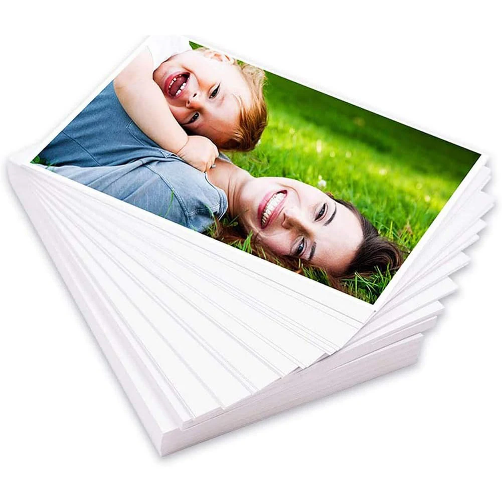 Carta fotografica professionale impermeabile da 4"x 6" 4R altamente lucida Funziona con tutte le stampanti a getto d'inchiostro 230g