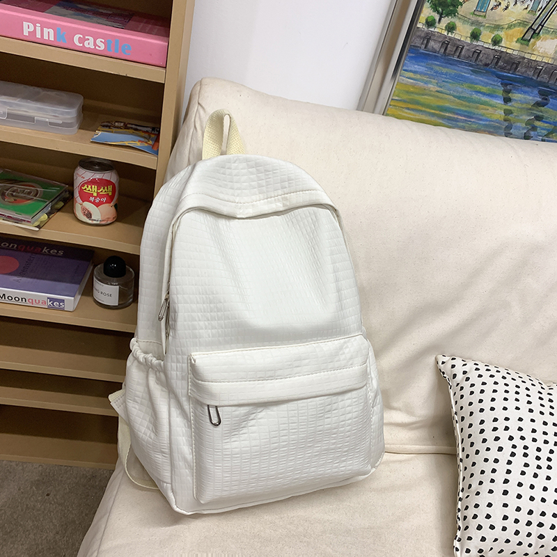 가방 방수 십대 Bookbag 나일론 배낭 패션 고용량 배낭 여성 숄더 가방 고등학교 Schoolbag 블랙