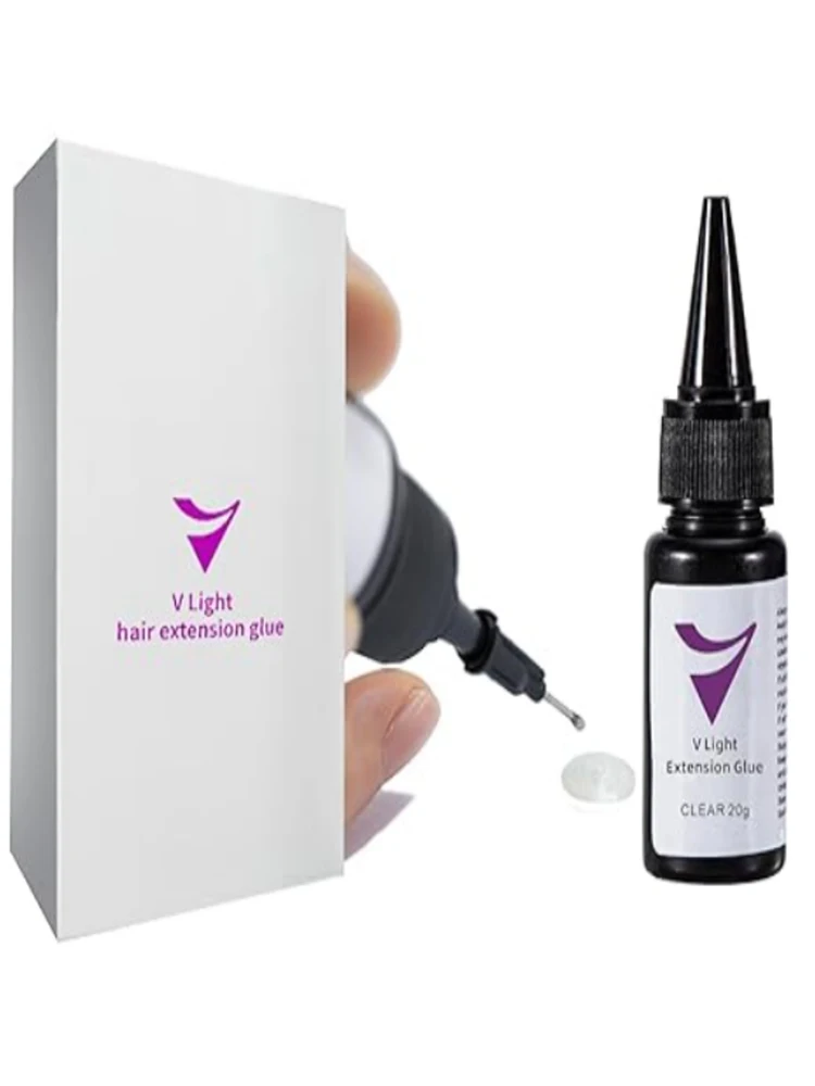 V light Hair Extension Machine Set Kit With V light glue Original V Light Technology Tool Hair Extension Machine For Tape glue