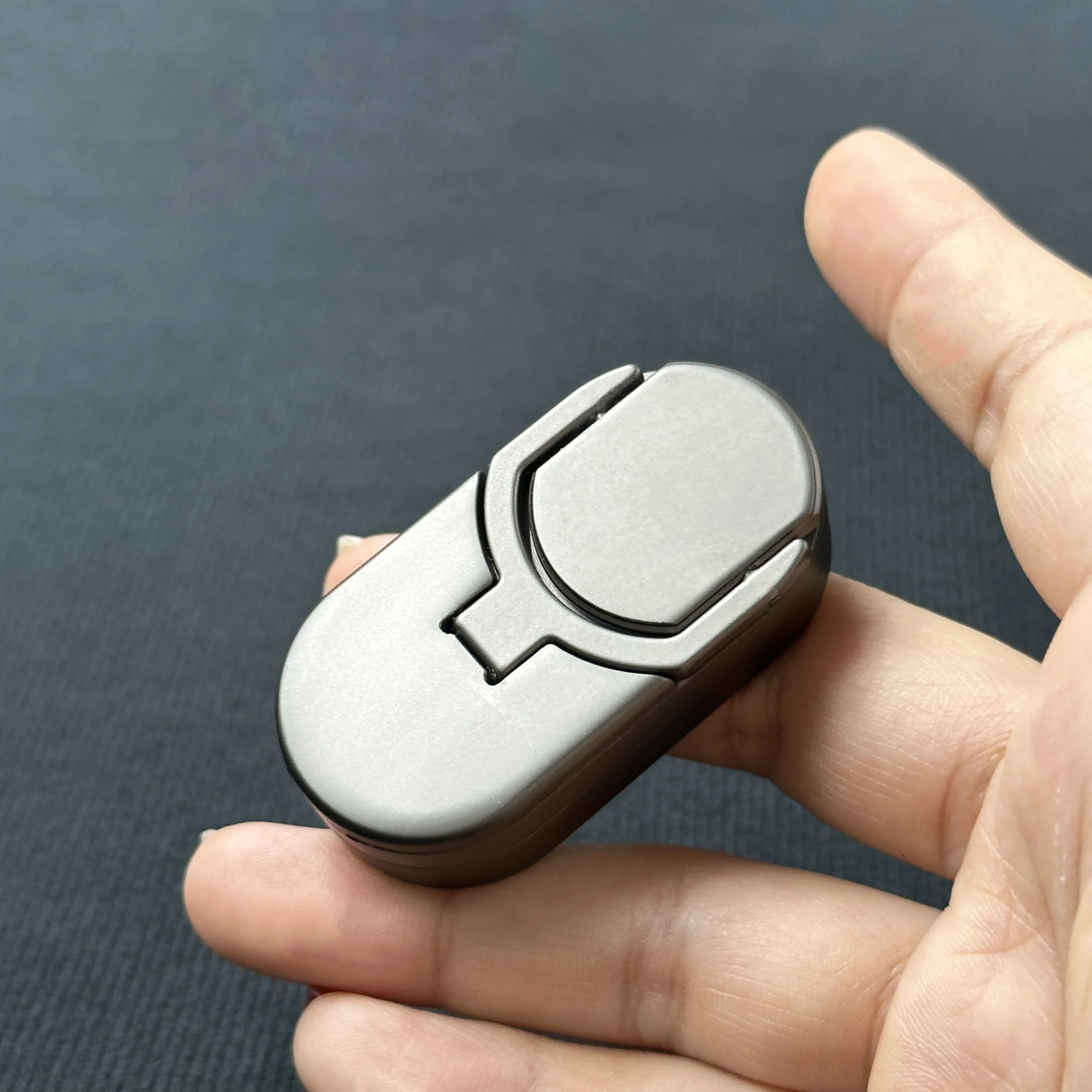 Edc zappeln Schieber egler zappeln Spielzeug Stress abbau für Erwachsene magnetische Metall Ziel Push Slider Finger Push Spin Münzen Dekompression t