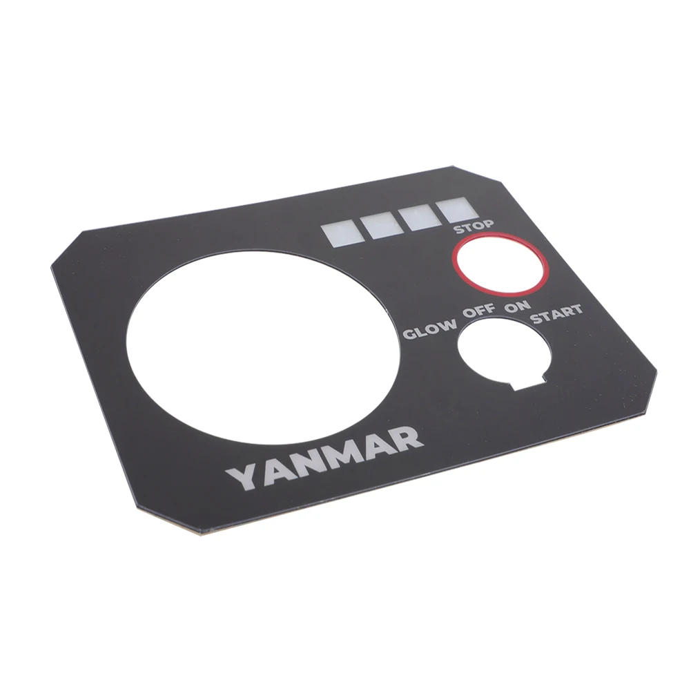 Für Yanmar Motor Instrumententafel Frontplattenaufkleber Typ B 3ym30 3ym20 2ym15