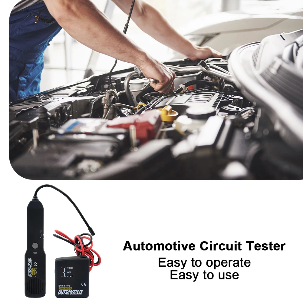 EM415PRO traqueur de câbles courts pour automobile et détecteur de fils ouverts universel EM415 PRO 6-42V DC trouver le fil de court-Circuit de voiture