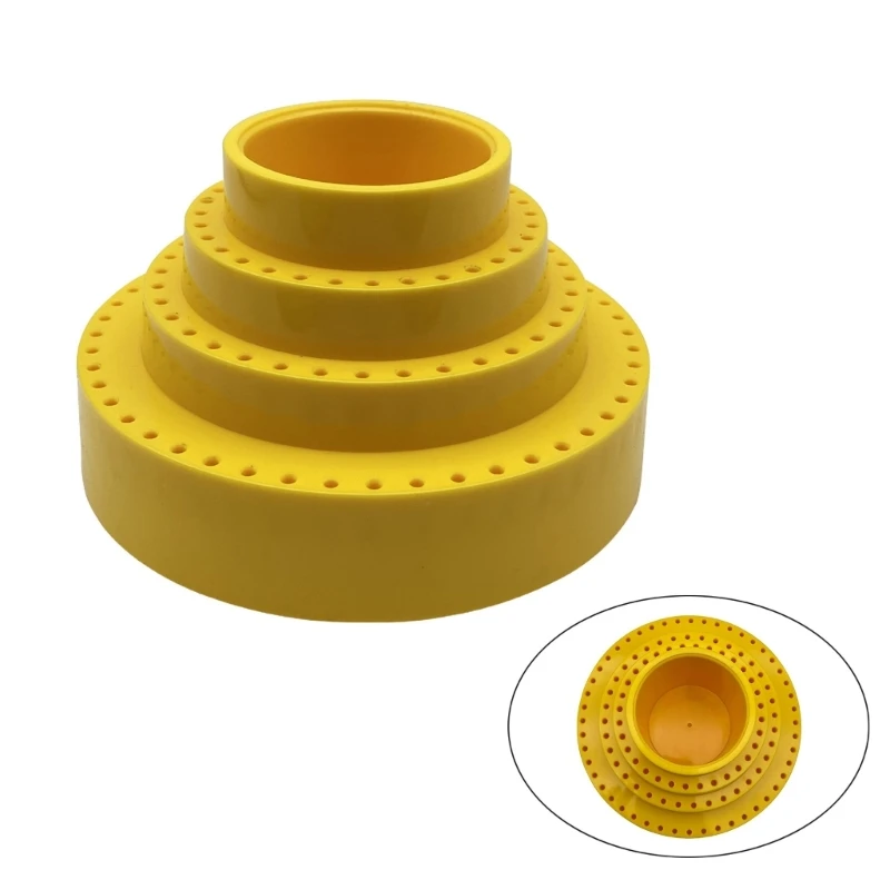 รู เจาะ Bit Storage Case เครื่องมือโรตารี่ผู้ถือ Bit Mandrel เจาะ เครื่องมือ เจาะ Stand ทรงกลม