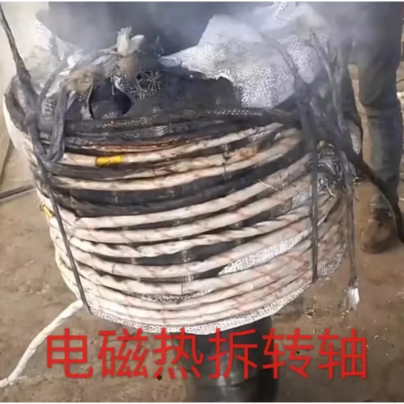 20Kw แม่เหล็กไฟฟ้าร้อน disassembly หัวข้อร้อนเครื่องทําความร้อนเหนี่ยวนําความถี่สูงอุปกรณ์ทําความร้อน
