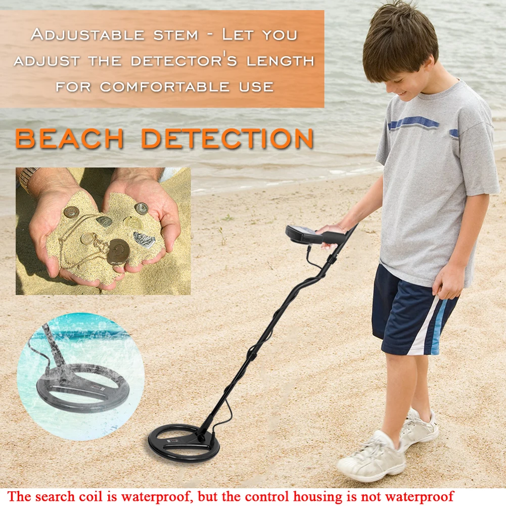 MT705 เครื่องตรวจจับโลหะ Pinpointer 270 มม.18.75KHZ กันน้ําค้นหา COIL ทองเครื่องตรวจจับ Treasure Hunter Tracker โลหะ Finder