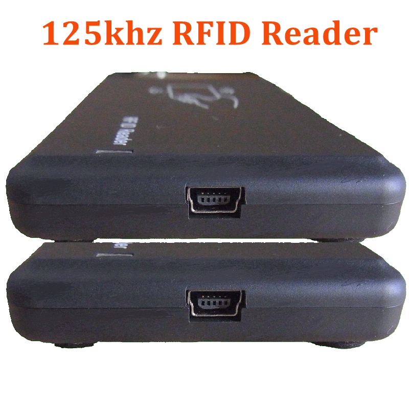 Leitor usb rfid 125khz em4100 para cartão de identificação inteligente último 8 digital sem unidade de software precisa de sistema de controle de acesso de porta de proximidade