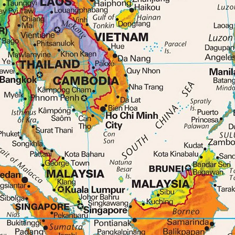 120*80cm Vinly 세계지도 대형 포스터 글로브 벽지도 맞춤형 아틀라스 포스터 배경 학교 용품 홈 인테리어 선물