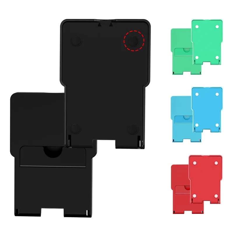 For funda Nintendo switch lite stand Foldable bracket with 5 game cards storage for nintendo switch oled console Display rack