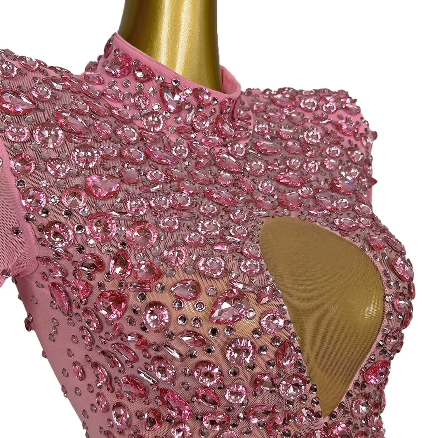 Женское длинное платье для латиноамериканских танцев