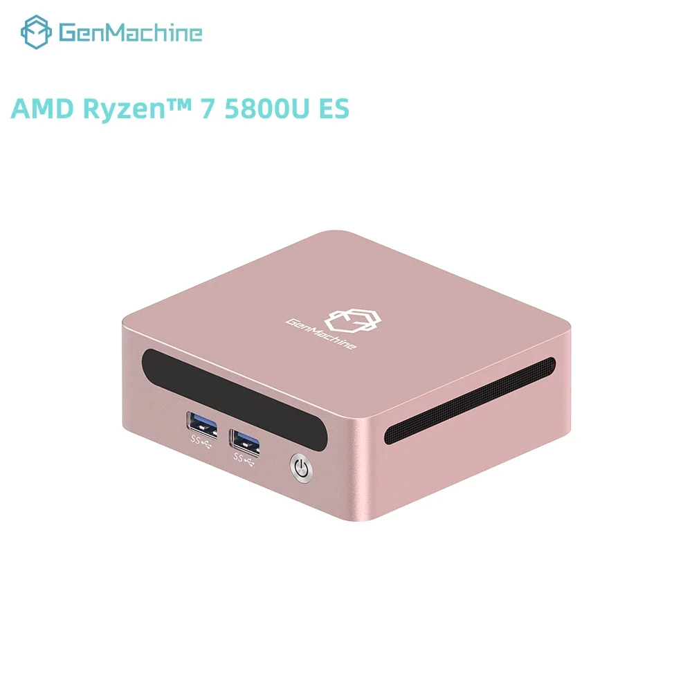 Генмашина И Рюзен ™   7 5800U ES Windows 11 МИНИ-ПК DDR4 8-ядерный 16 потоков 15 Вт WIFI6 BT5.2 Игровой компьютер «сделай сам» Мини-ПК Ordenador