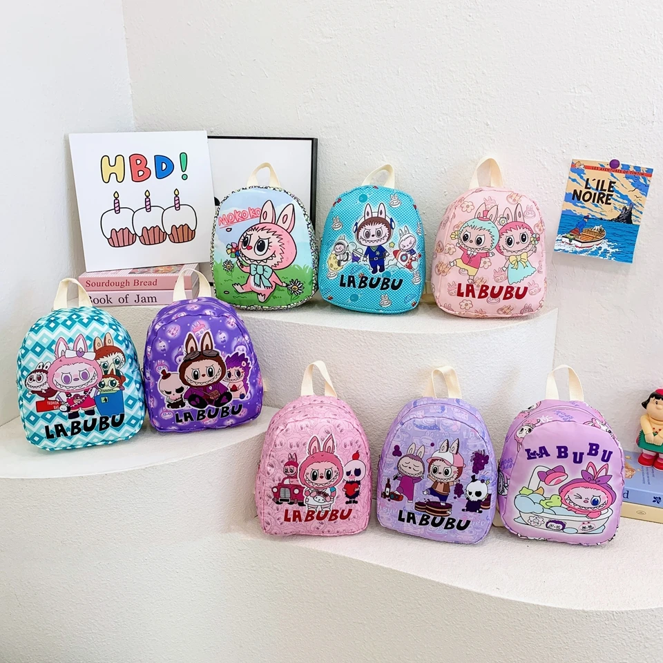 New Mini Cartoon SchoolBag Kawaii Cartoon Kids School Bag Trendy Backpack Kindergarten Primary School Bookbag Baby Backpack