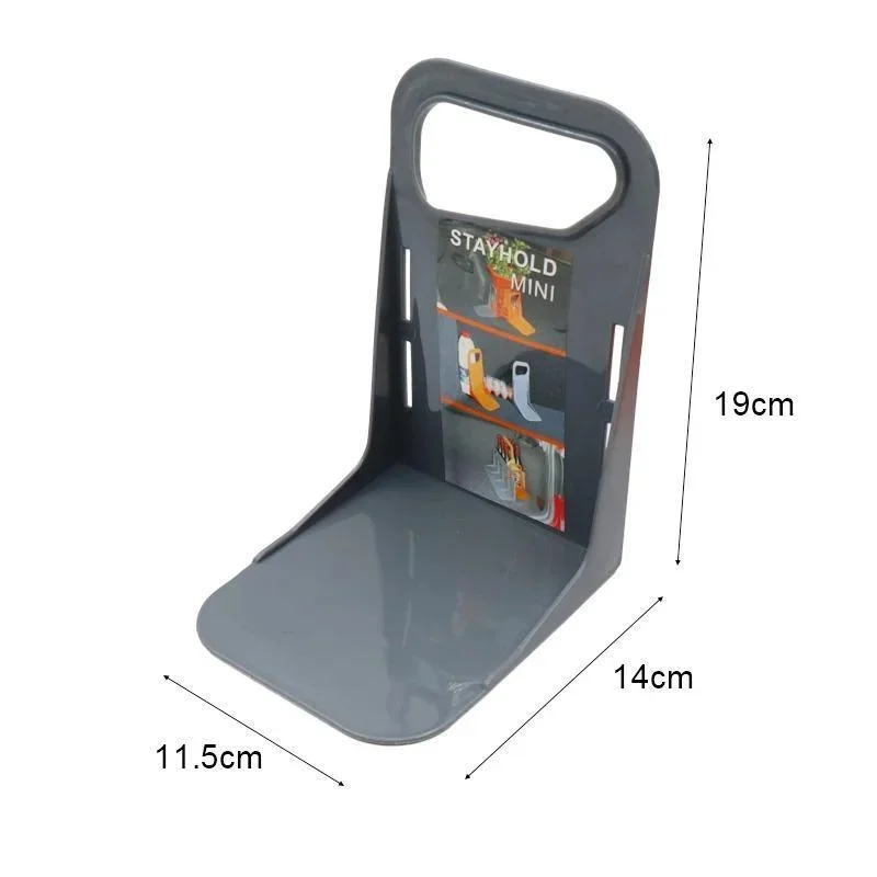 2pc Car Back Auto Trunk Fixed Rack Holder Stand Shake-proof Organizer Fence Storage Holder Adjustable Distance Storage Box Fixer