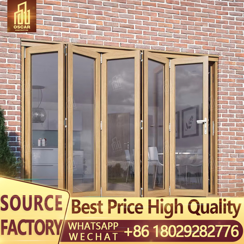 Заводские штабелируемые многоразовые дверные барьерные ворота из алюминиевого сплава для защиты от повенья, входа в дом и гараж