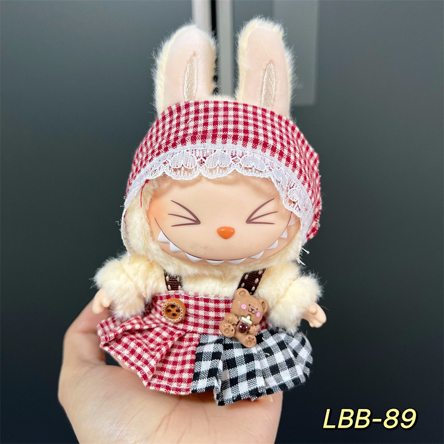 V1 V2 V3 NOWE Mini Ubranka dla Lalek Akcesoria do Korea Kpop Exo 17cm Labubu Idol Fajne Przystojne Ubrania Prezent