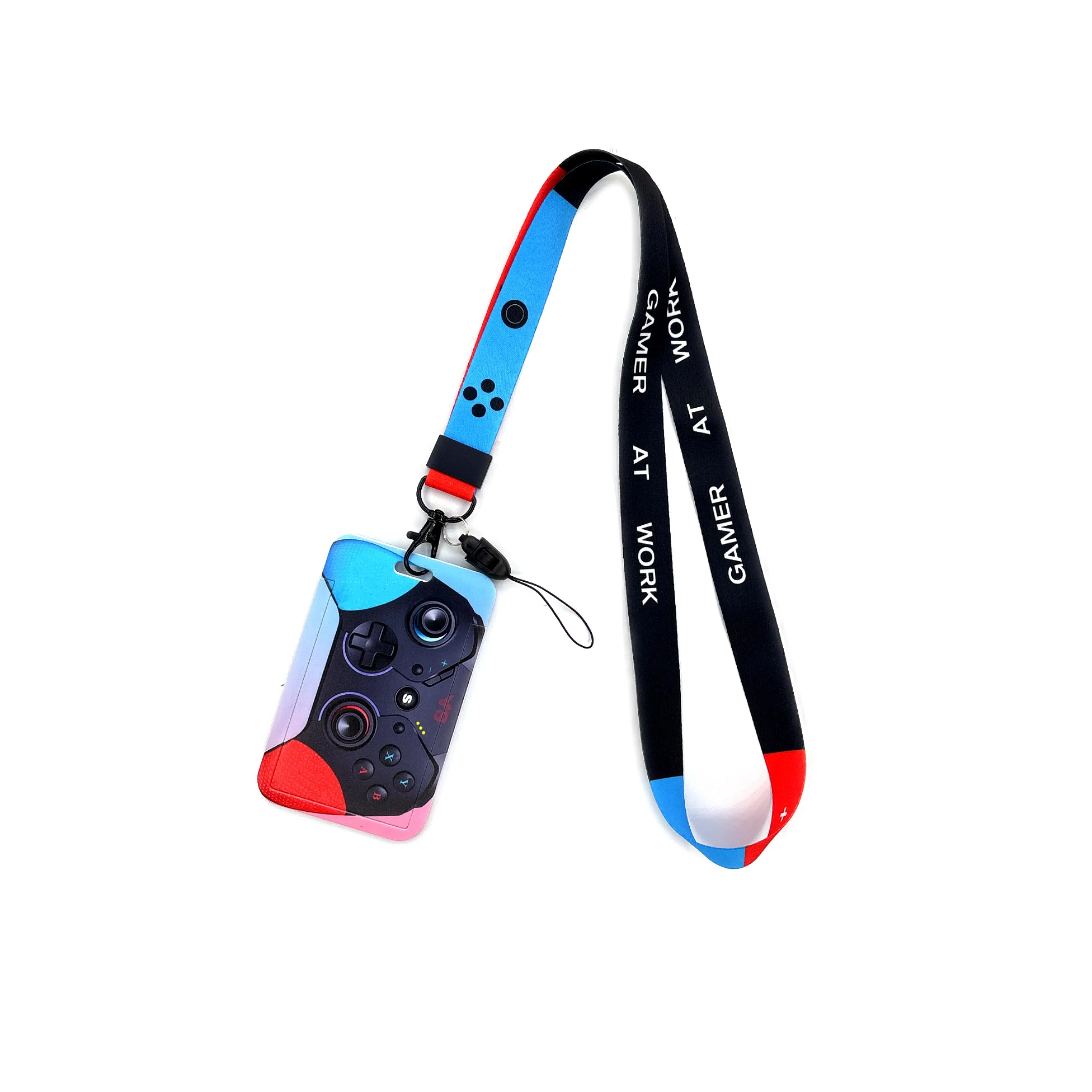 Badge Holder ID Credit Card Pass Hang Rope Keychain Credential holder