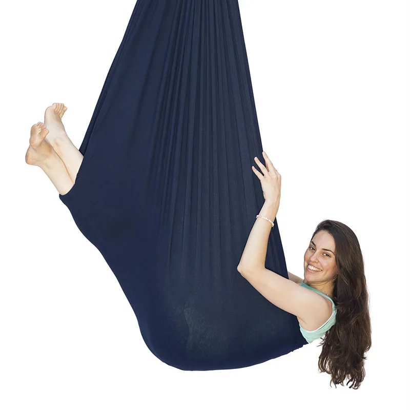 Balanço de malha com cores 280*150cm para crianças e adultos, tecido engrossado com malha de nylon para pendurar, 100kg