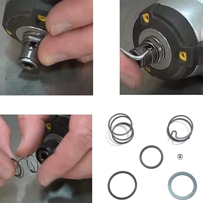 N078434 N089668 6Pcs Spring Ball Set For Dewalt 20V Impact Driver Power Tool DCF885 DCF886 DC825 DCF836 Power Tool Accessories