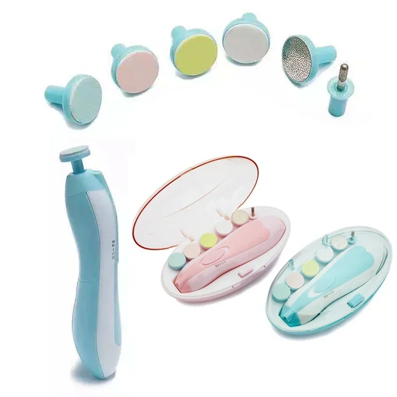 Baby Pflege Multifunktionale Elektrische Baby Nagel Trimmer Baby Nagel Datei Clippers Zehen Fingernagel Cutter Trimmer Maniküre Werkzeug Set