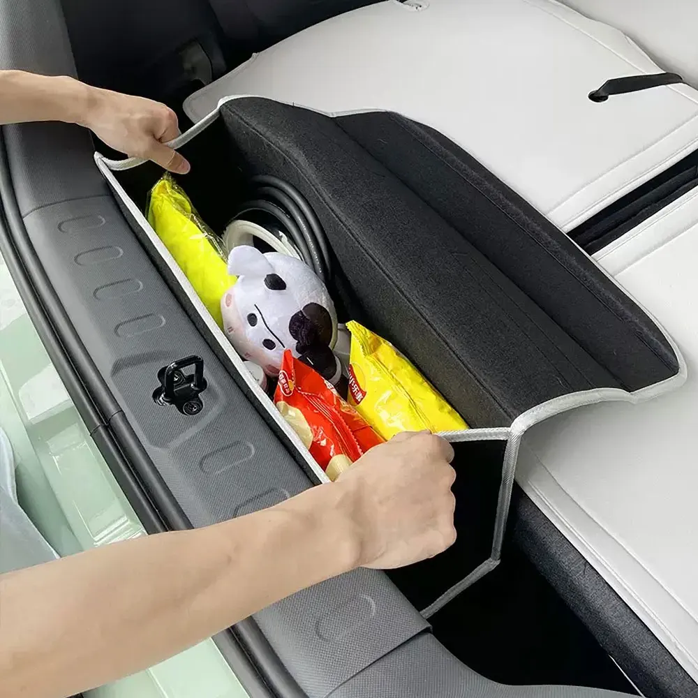For Audi S Line A3 A1 A4 B8 B7 A6 C7 A5 A7 A8 A2 Q2 Q3 Q5 Q7 TT RS Car Storage Bag Folding Travel Tidying Box Trunk Tools Case