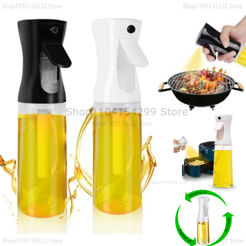 200\300\500ml Kitchen Oil Spray Bottle Olive Acid Sprayer for Cooking BBQ Baking Oil Dispenser Nebulizer Accessories Gadget