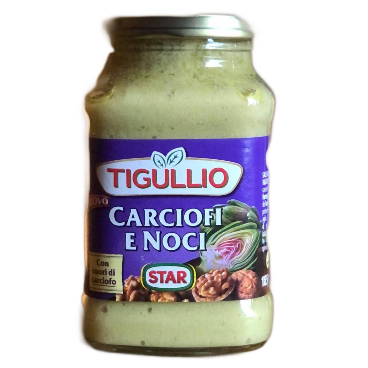 Artischocken sauce mit Nüssen-Tigullio