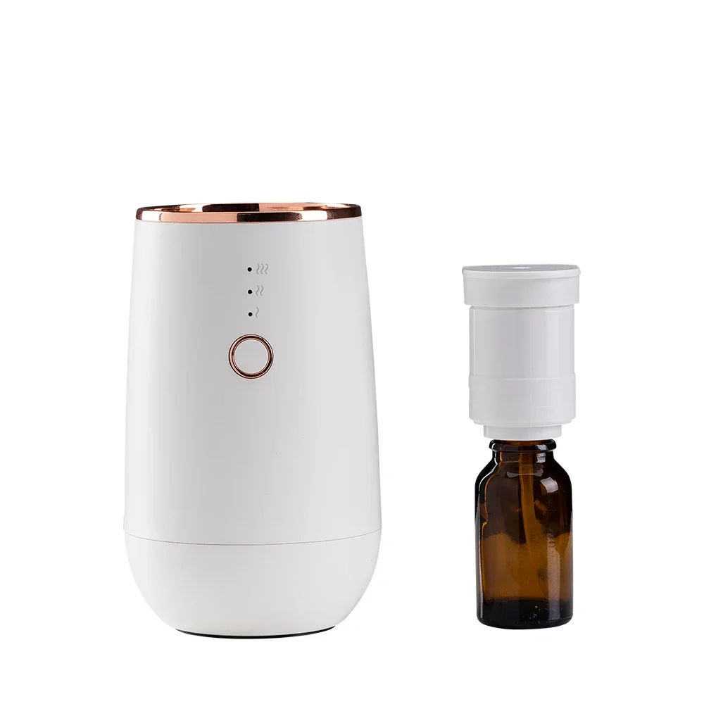 SCENTA Wholesale USB Rechargeable Car Aroma Diffuser Waterless Essential Oil Diffuser Electric Automatic Scent Diffuser Machine