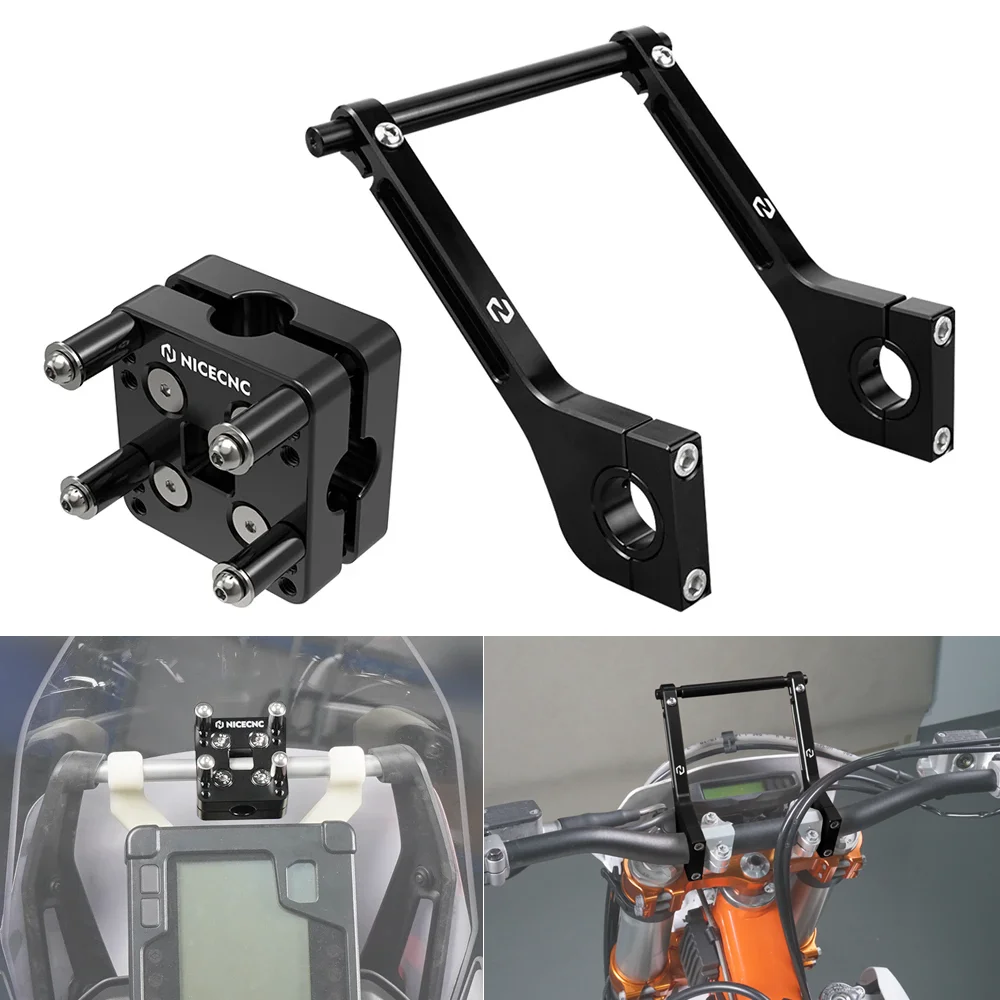 Para Beta 125-430 RR GasGas EX EC MC Roadbook brazos de montaje soportes de navegación GPS para KTM 125-530 SX SX-F EXC EXC-F XC XC-F XCW