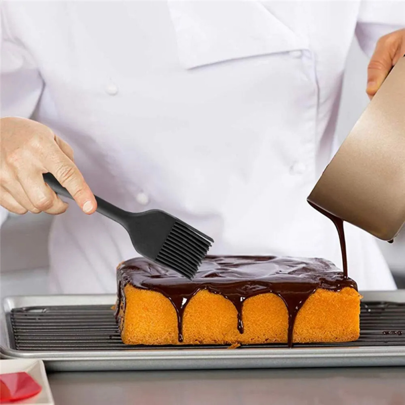 Silikon scraper 6 silikon küchen geschirr Set6One-Piece schaber öl bürste anzug backwerk zeug kuchen butter messer