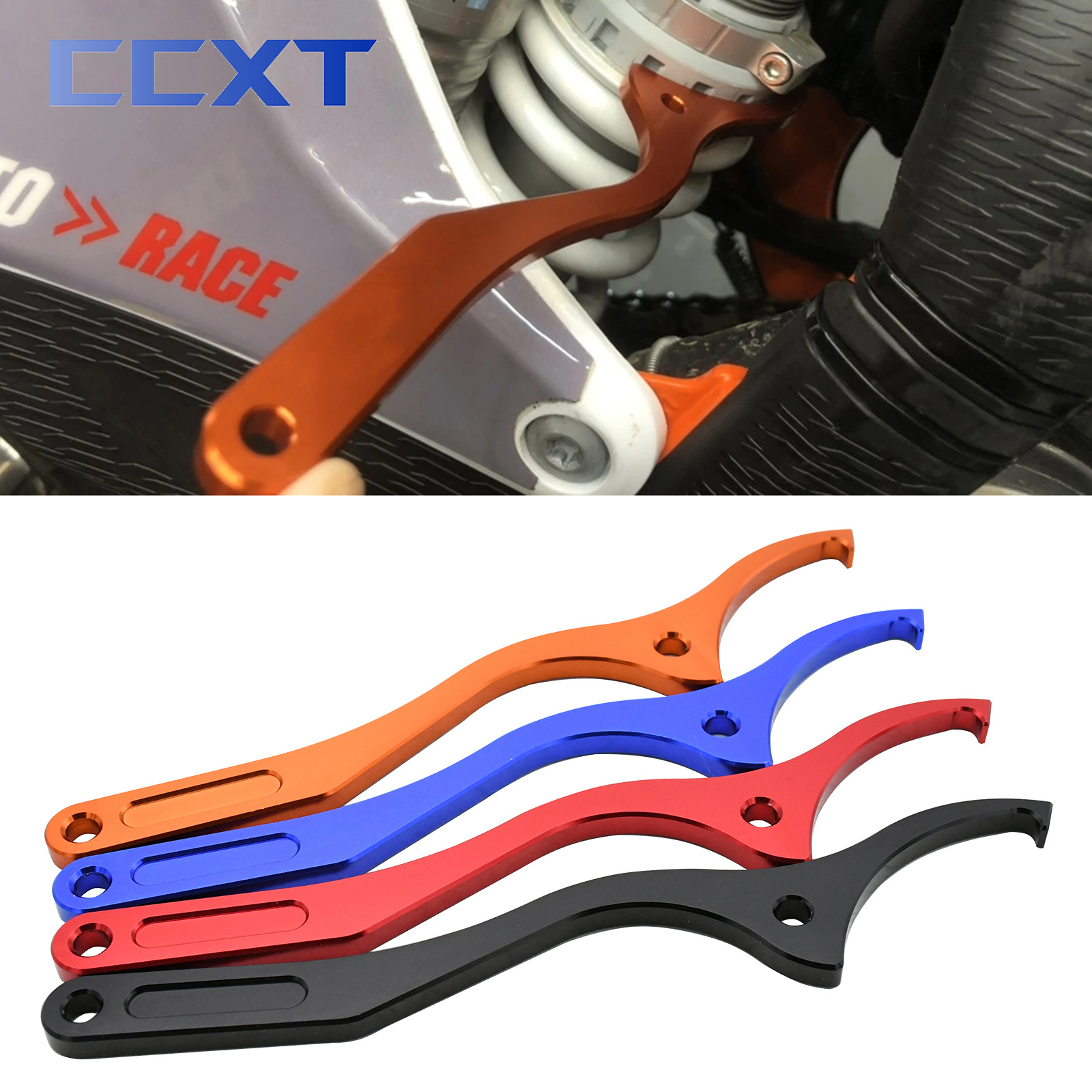 Мотоциклетный гаечный ключ с ЧПУ для задней демпфирования для KTM SX XC SXF XCW XCF EXC EXCF для Husqvarna FC FE TC TE 125-501cc Запчасти