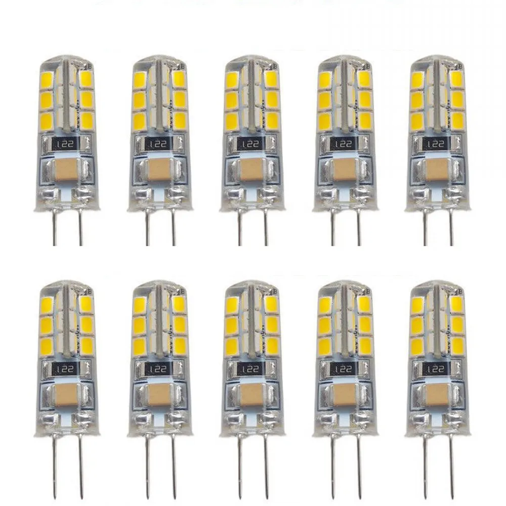 10 pz G4 Ha Condotto La Lampadina 2 W 3 W 5 W 9 W 12 W 15 W 12 V AC220V Risparmio Della Lampada In Silicone 360 Angolo del Fascio Sostituire luce alogena Faretto Lampadario