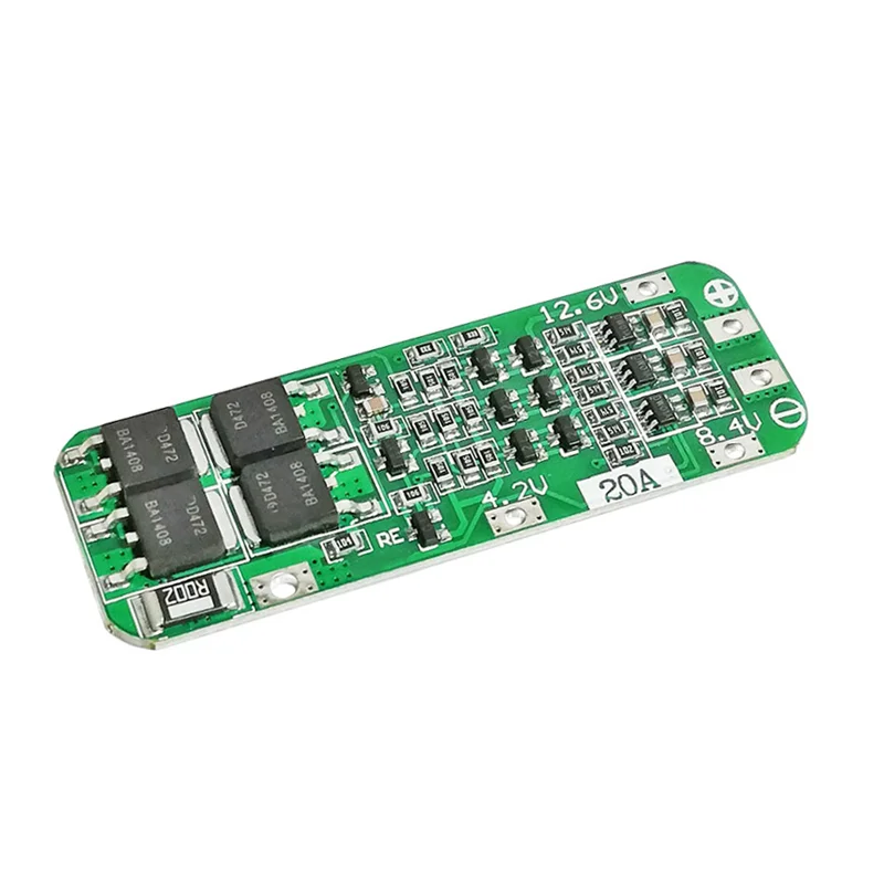 3S 20A Li-ion Lithium Battery 18650 Charger Protection Board PCB BMS 11.1V 12V 12.6V Cell Charging Protecting Module