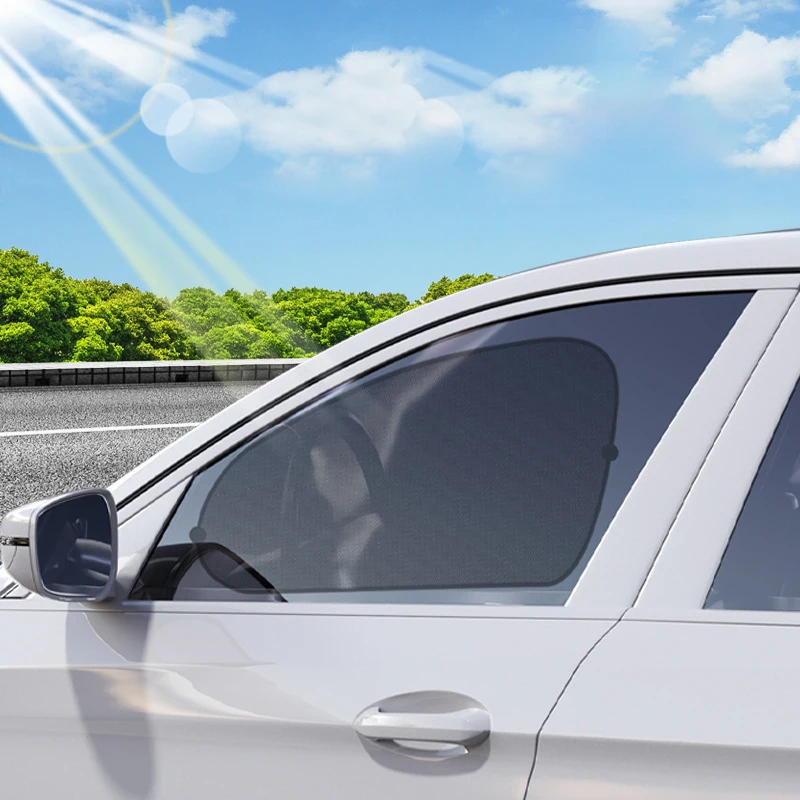 BLALION รถบังแดดครอบคลุม Universal กระจกพับ Visor Reflector กระจก Auto Sun Shade Protector อุปกรณ์เสริม