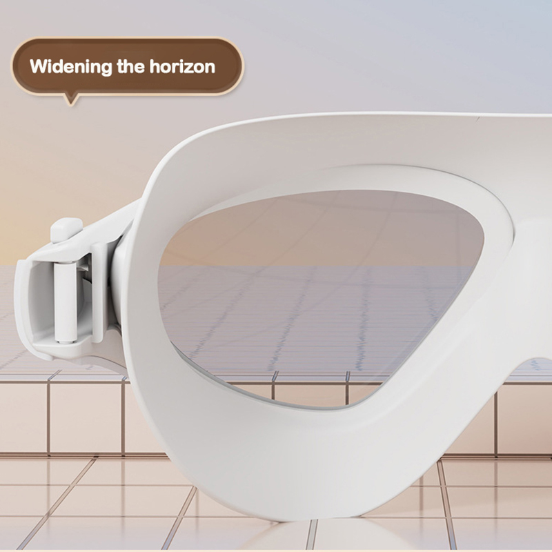 調節可能な水泳ゴーグル大人ビッグフレーム耳栓付き水泳メガネ男性女性プロフェッショナル HD 防曇シリコーンゴーグル