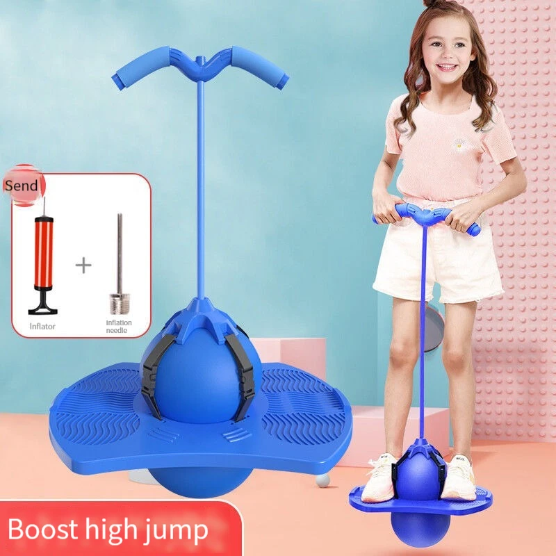 Bouncing Ball กบกระโดดอุปกรณ์ออกกําลังกายความสูงยาวเพิ่มกระโดดสูง Bouncing Ball อุปกรณ์การฝึกสมดุลของเด็ก