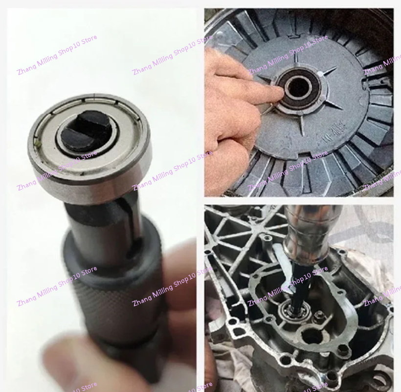 Extractor de cojinetes de orificio ciego, desmontaje de pinza de acero, Extractor de cojinetes internos, Extractor resistente, herramientas automotrices para motocicleta