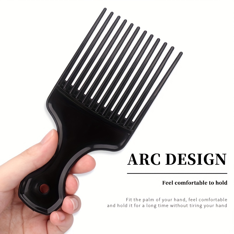 1 pz pettine africano per inserti pettine per capelli strumento per acconciatura pettine africano a denti larghi