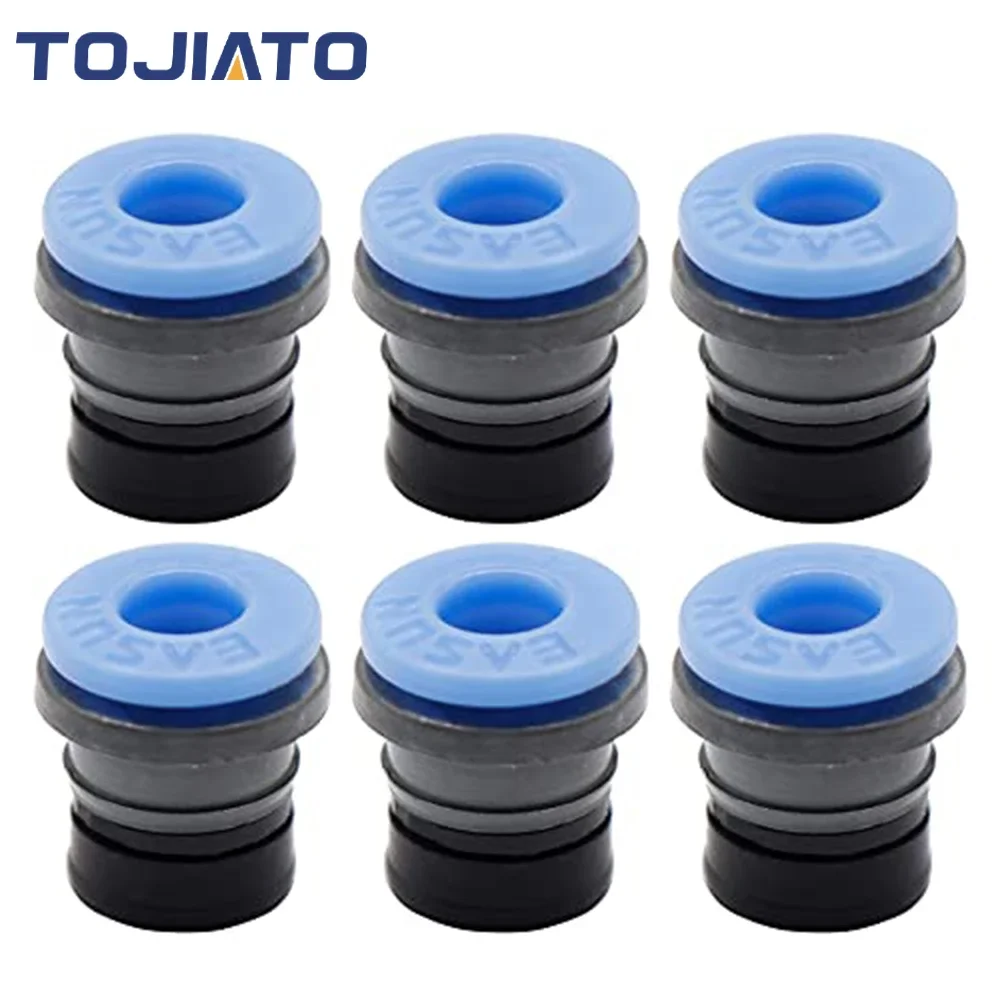 3D Printer Extruder Parts Bowde ECAS04 Pneumatic Fitting Straight Quick in Print Extruder Embedded Collet Clips for PTFE Voron