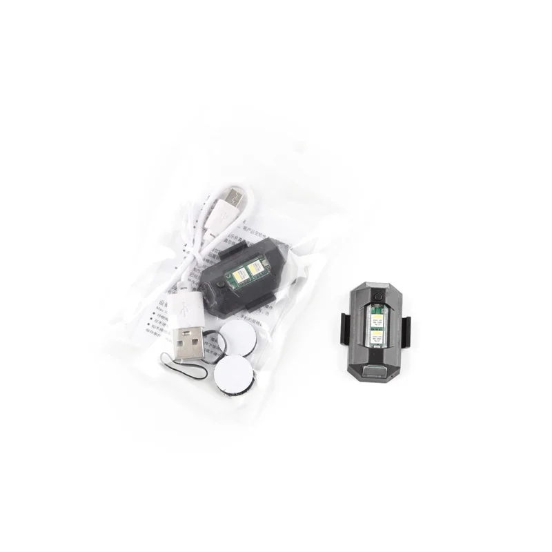 Universal LED Anti Collision Warning Light Motorcycle Turn Signal Indicator Mini Signal Light Drone with Strobe Light