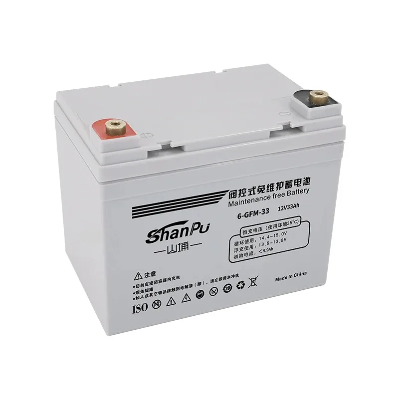 Safe Guard AGM Type Sh 9ah 17Ah 24Ah 12VDC No Maintenance Battery for UPS Emergency Power System