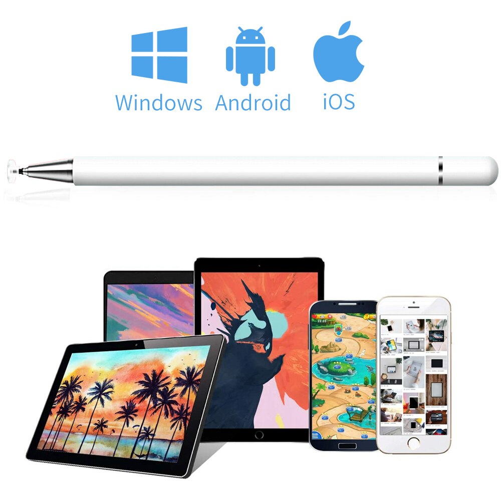Goojodoq Universal Stylus Stift 2-in-1 Aluminium absorbiert automatisch Stift für Tablet iPad Xiaomi Samsung Touch Pen Telefon Stift