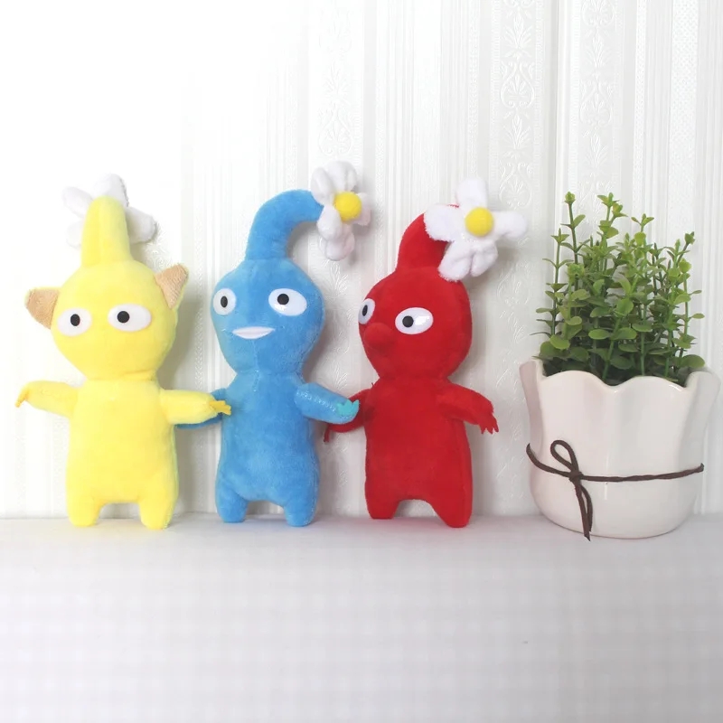 15cm Pikmin ausgestopfte Plüschtiere Blume Knospe Blatt Plüsch Puppe Cartoon Plüsch für Kinder Geschenk