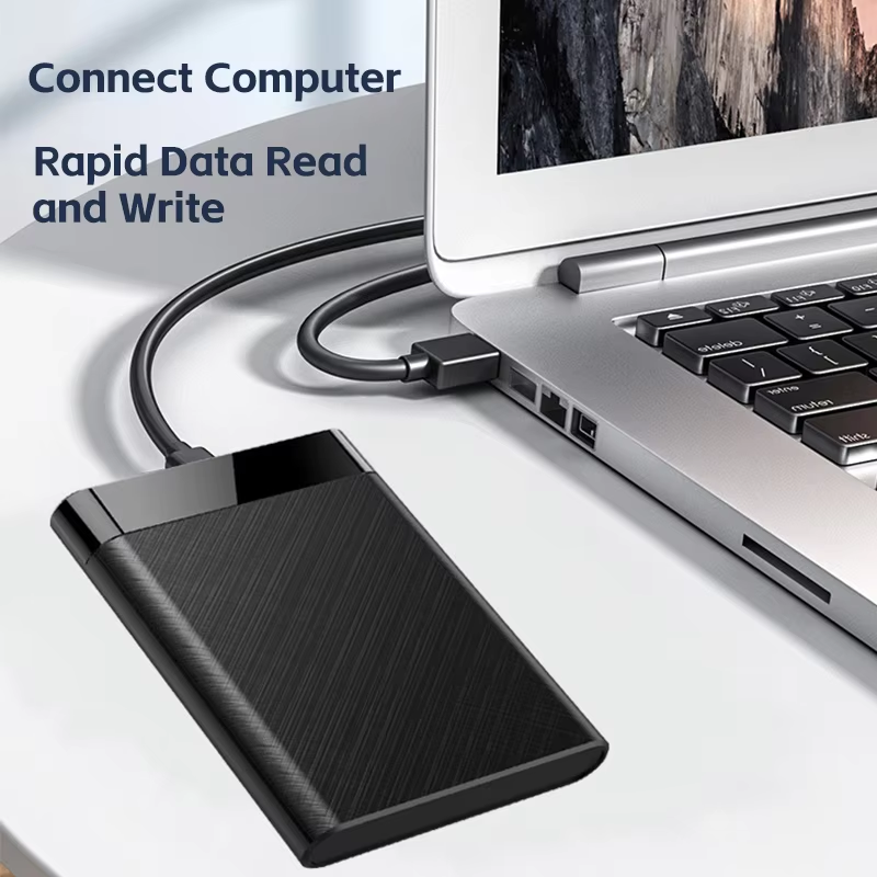 Boîtier de disque dur externe USB 2.5, 3.0 ", 6 To, prend en charge 7mm, 2.0mm, SATA, SSD, HDD pour ordinateur portable, PC mobile